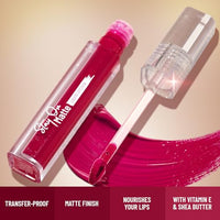 Swiss Beauty Stay On Matte Highly Pigmented Liquid Lipstick | With Vitamin E & Shea Butter | Smudge-Proof and Transfer-Proof | 24 Hour Stay | 2g, Shade- Ruch Berry
