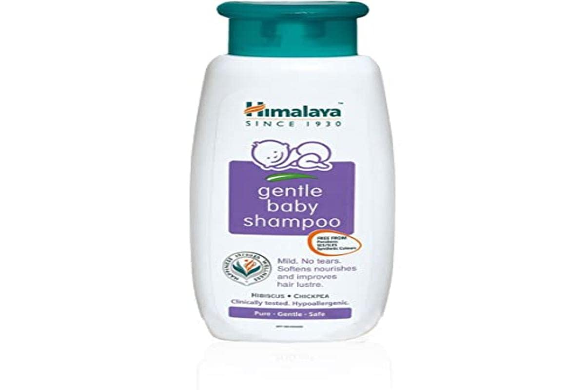 Himalaya Baby Body Lotion, For All Skin Types (400 ml) & Himalaya Gentle Baby Shampoo (200ml)