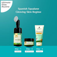 Pilgrim 2% Niacinamide Glow Sunscreen SPF 50 +++ for men and women with Spanish Squalane | Enhances Glow, Broad spectrum, Non-greasy, No white cast & Prevents Tanning | All skin types | 50 gm