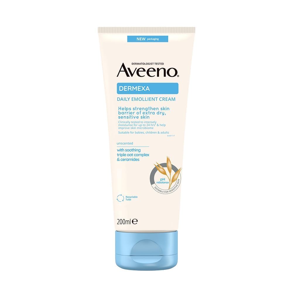 Aveeno Dermexa Emollient Cream 200 ml Bottle