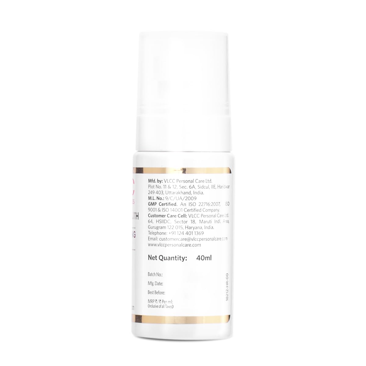 VLCC Eternal Youth Skin Firming Serum - 40ml | Volume Lifting Serum | Firms Loose and Saggy Skin | Revitalizes and Tightens Skin | Wrinkle Free Skin With Vinzyme Plex, Niacinamide & Vitamin E.