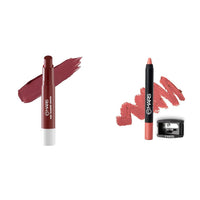 MARS Matte Super Stay Lipstick Lipstick for Women (2.6 gm) (13-DESTINY) Long Lasting Crayon Lipstick up to 12 Hours Stay (3.5 gm) (12-I Am Fierce)