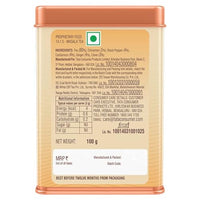 1868 by TATA Tea Masala Chai, Blend of Assam Black Tea, Cinnamon, Black Pepper, Cardamom, Ginger, Clove, Spicy, Malty, Aromatic, Whole Loose Leaf, From House of TATA (30 Cups/100g)