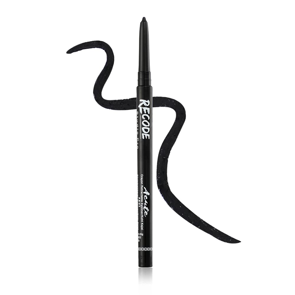 recode Black Eyeliner Acute Matte Kajal Pencil 0.35 Gms