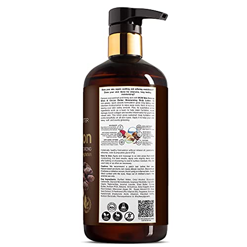 WOW Skin Science Shea Butter With Lactic Acid Body Lotion | Hydrates Very Dry Skin | Long Lasting 48 hrs Moisturization | Smoothens Rough, Flaky Skin | Calms Itchy Skin - 400ml (Pack of 2)