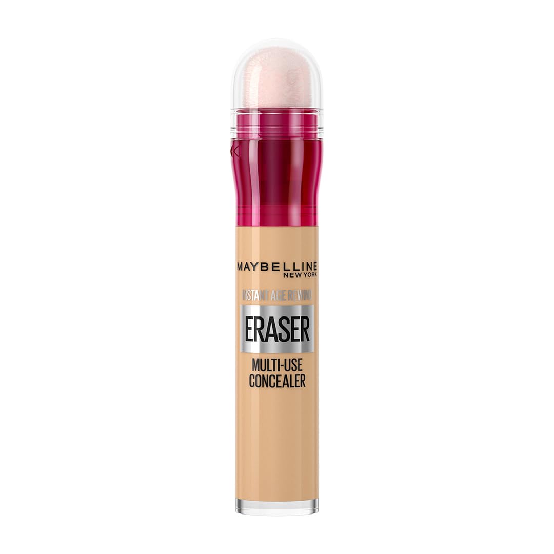Maybelline New York Instant Age Rewind Dark Circles Treatment Concealer - Sand, Packed with Goji Berry & Haloxyl, Bright & Refreshed eyes, Erase dark circles & fine lines, Long Lasting Concealer | 6g