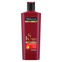 TRESemme Keratin Smooth Shampoo 340 ml & Smooth Shampoo, With Keratin And Argan Oil For Straighter, Smoother And Shinier Hair, 185 ml