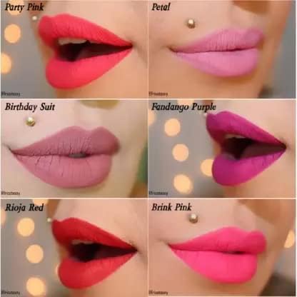 Huda Girl 15 CLR Lip Palette - Pink, Red, Nude & Brown Shades- Waterproof Lipstick Pallete - Smooth Finish MATTE LIPSTICK WOMEN AND GIRLS Travel Friendly Lipstick