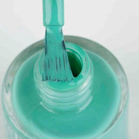 Debelle Gel Nail Polish French Hydrangea (Midtone Green Nail Paint)|Non Uv - Gel Glossy Finish |Chip Resistant | Seaweed Enriched Formula| Long Lasting|Cruelty And Toxic Free| 8Ml