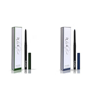 Flicka Wild & Kind Twist Kajal Pen 04 Green Treasure Waterproof & Long Lasting 0.30gm Wild & Kind Twist Kajal Pen 05 Regal Blue Waterproof & Long Lasting 0.30gm