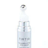 TIRTIR Collagen Eye Cream | Lifting & Firming Under Eye Cream with Peptides and Marine Collagen for Wrinkles | Fine Lines, Puffiness & Dark Circles | 15mL