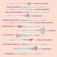 Wet n Wild Makeup Brush, Angled Liner Brush, 4g - White