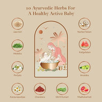 Baby Forest Nikhrae Kesh Baby Shampoo Infused With Paraben- Free 200ml and Baby Forest Sampoorna Snan Baby Body Wash 200ml