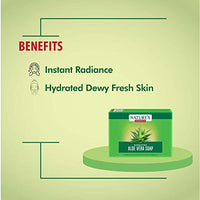 NATURES ESSENCE Hydrating Aloe Vera Soap | Soap For Bath, 225Gm, Pack Of 3