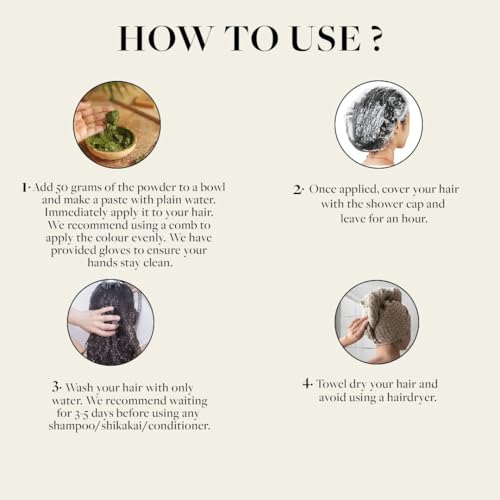 Sadhev Natural Hair Colour - Brown - 100 Gm