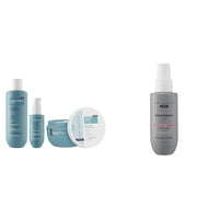 Bare Anatomy Damage Repair Shampoo + Hair Mask + Serum Kit, For Women and Men, 250 ml Heat Protection Spray Serum For Women & Men | Vegan |230 掳C Heat Protection 150 ml