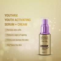 Lotus Herbals YouthRx Anti Ageing Transforming Cream_50g + Night Cream_50g + Face Serum_30g (Set Of 3)