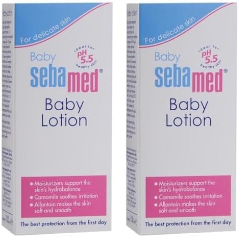Sebamed Baby Body Lotion100 ml |pH 5.5|Long lasting moisturiser|Quickly absorbed| (Pack of 2)