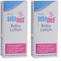 Sebamed Baby Body Lotion100 ml |pH 5.5|Long lasting moisturiser|Quickly absorbed| (Pack of 2)