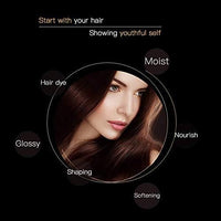 HUDA GIRL Natural Hair Color Root Touch Up For Grey Hair, Non-Toxic White Hair Coverage Touch Up Hair Dye Pencil For Men & Women (Black, 1 count)