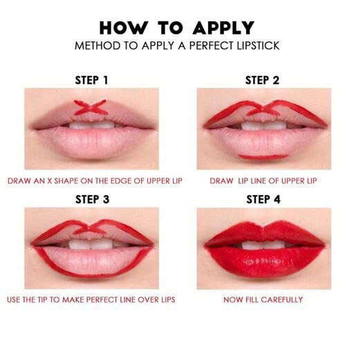 Seven Seas Cosmetics Makeup 4g Matte Lipstick Non Transfer Kiss proff Combo Set of 2 Color (violet l pink)