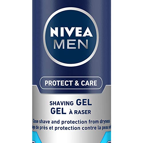 NIVEA MEN Shaving, Protect & Care Shaving Gel, 200ml