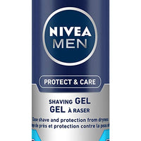 NIVEA MEN Shaving, Protect & Care Shaving Gel, 200ml