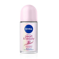 Nivea Soft Playful Peach, Light Moisturizer Cream For Face, Hands And Body, Instant Hydration, Non-Greasy Cream 200 Ml & NIVEA Deodorant Roll On, Pearl & Beauty For Women 50ml