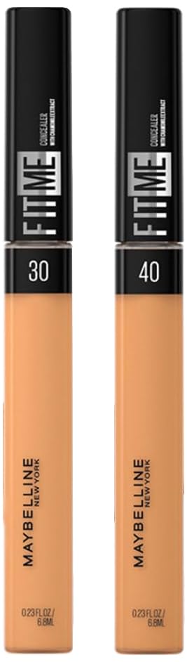 Maybelline New York Full Coverage Matte Finish Cream All Skin Type Concealer & Full Coverage Concealer Pack of 2