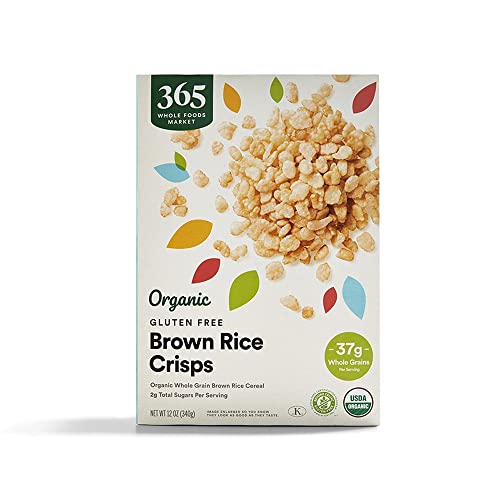 365 Cereal Brown Rice Crisps Organic, 12 Ounce
