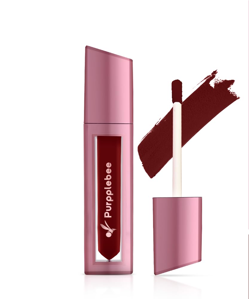 MATTE Majesty Liquid Lipstick Smudged Proof Long Lasting Highly Pigmented Water Proof Matte Liquid Lipstick (Rubby Red)