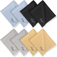 Mcyye 8 PCS Microfiber Cleaning Cloth for Glasses (6