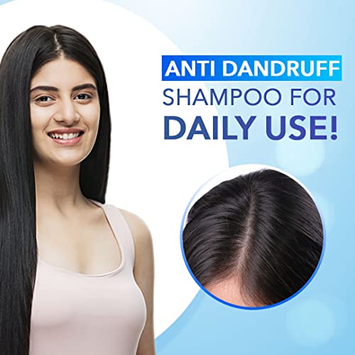 Scalpe Pro Daily Anti-Dandruff Shampoo | Removes Dandruff from Source | Helps with Itching, Irritation & Redness accompanying Dandruff | Scalpe Science | Climbazole & ZPTO Formulation | Strong & Smooth Hair | Daily Use | Dermatologically Tested Solution |