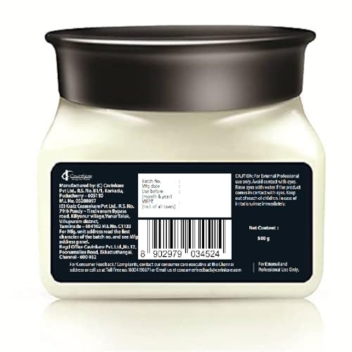 Raaga Professional De-Tan Advanced Pack | Dead Sea Mud, Charcoal, Lactic Acid & Arbutin | Peroxide, Hydroquinone & Sulphate Free Detan Face Pack (500gm)