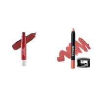 MARS Matte Super Stay LipstickLipstick for Women (2.6 gm) (05-MAJESTIC) Long Lasting Crayon Lipstick up to 12 Hours Stay (3.5 gm) (12-I Am Fierce)