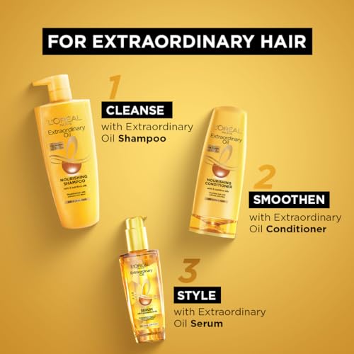 L'Oreal Paris Extraordinary Oil Nourishing Shampoo For Dry & Dull Hair, 340ml