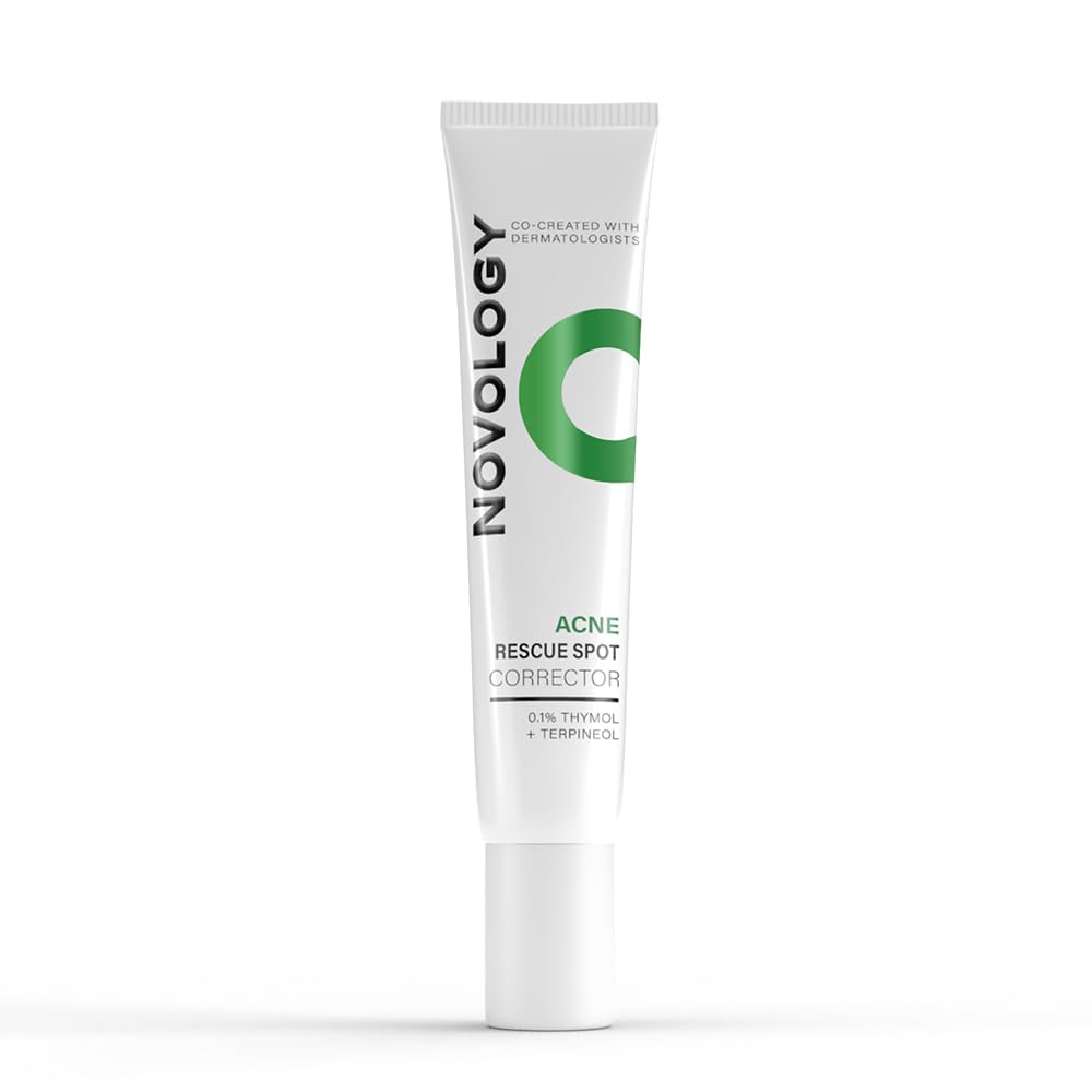 Novology Acne Spot Corrector Gel | For Active Acne, Pimples, Whiteheads | 30g