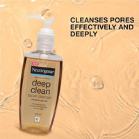 Neutrogena Deep Clean Gentle Facial Cleanser | 2x Glycerin & Cleansing Agent | Alcohol-Free | Dermatologist Tested | Normal to Oily Skin | For Men and Women | 200ml