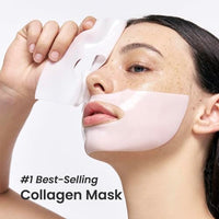 Bio Collagen Face Mask Overnight, Bio Collagen Face Mask, Bio Collagen Mask, Hydrating Overnight Hydrogel Mask, Pore Minimizing, Elasticity (pack of 2)