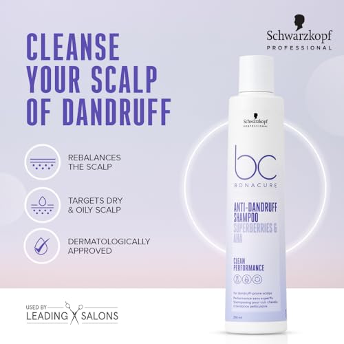 Schwarzkopf Professional Anti Dandruff Liquid Shampoo 250ml (Pack of 2)