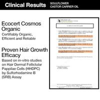 Soulflower Castor Oil for Hair & Skin, Clinically Proven Hair Oil for Hair Growth, Anti Hair Fall, Skin Hydration & Split End Repair | 100% Pure, Ecocert Organic Certified, Natural, 120ml