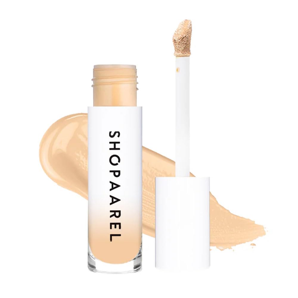 Shopaarel New True Color Concealer Liquid Light Weight Waterproof Concealer With Full Coverage |Easily Blendable Concealer For Face Makeup With 100% Matte Finish(12N-Fair Natural)