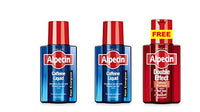 Alpecin Caffeine Liquid Scalp Tonic 2 Packs + 1 Free Double Effect Anti-Dandruff Shampoo | Strengthen Hair Roots, Reduces Hair Loss And Energize Hair and Scalp, | 2x200ml & 1x200ml (Pack 2+1 Free)