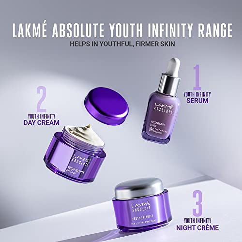 Lakmé Absolute Youth Infinity Skin Sculpting Face Serum with Niacinamide, Collagen Booster and Vitamin A for Anti-Ageing, Bright & firm Skin,30ml, (23049)