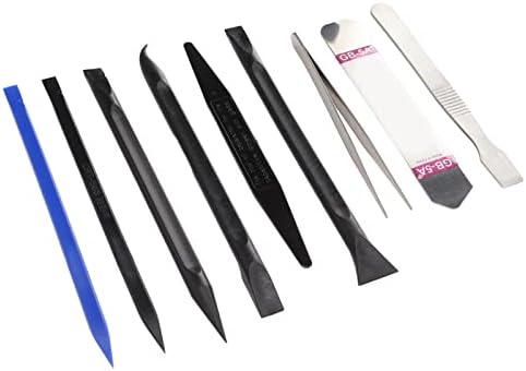 9 in 1 Electronics Repair Tool Kit, LCD Screen Opener for Mobile Phones Tablets Laptops, Multifunctional Screen Separation Tool with Plastic + Stainless Steel for iOS Tablet