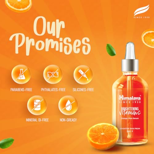 Himalaya Brightening Vitamin C Serum I 5X Vitamin C & 10 X Niacinamide I Brighter Skin from Day 3 | 15 ml