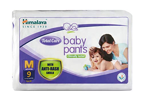 Himalaya Total care Baby Pants Diapers Medium (9 count )