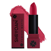 Shryoan Powder Matte Lipstick with Moisturizing and Hydrating Formula | For Every Day Use (3.2g) (Shade-18, Shade-18)