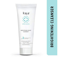 Kaya Clinic Brightening Beads Cleanser, Vitamin E & B3 enriched everyday brightening face wash, 100 ml And Kaya Clinic Daily Use Sunscreen SPF 30, 75ml