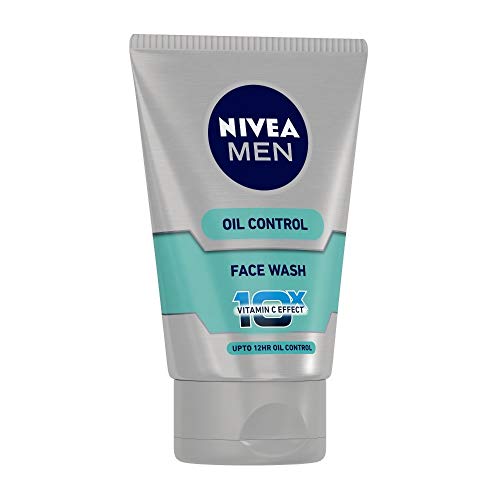 Nivea Men Creme, Dark Spot Reduction Cream, 75ml & Men Face Wash, Oil Control, 10x Vitamin C, 100g